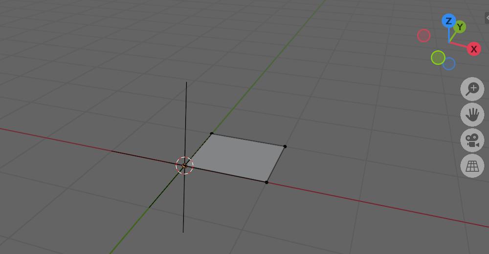 Blender simple square