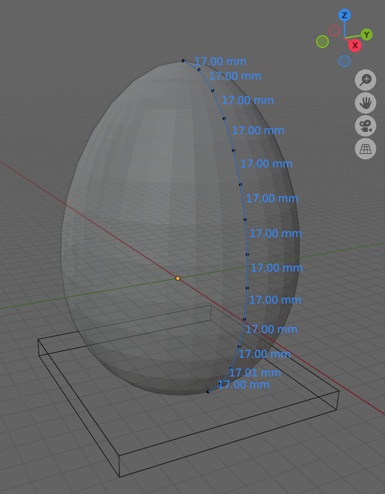 Blender vertical spacing